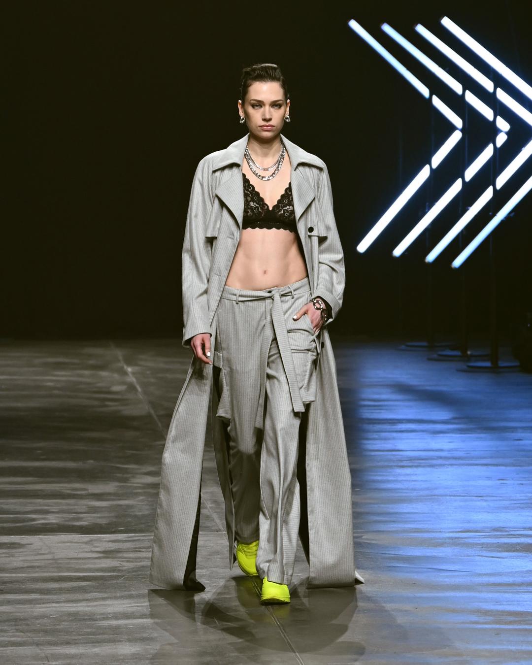 Rebekka Ruétz AW2024 at Berlin Fashion Week Look 23; Runway Photography: The Fashion Fold