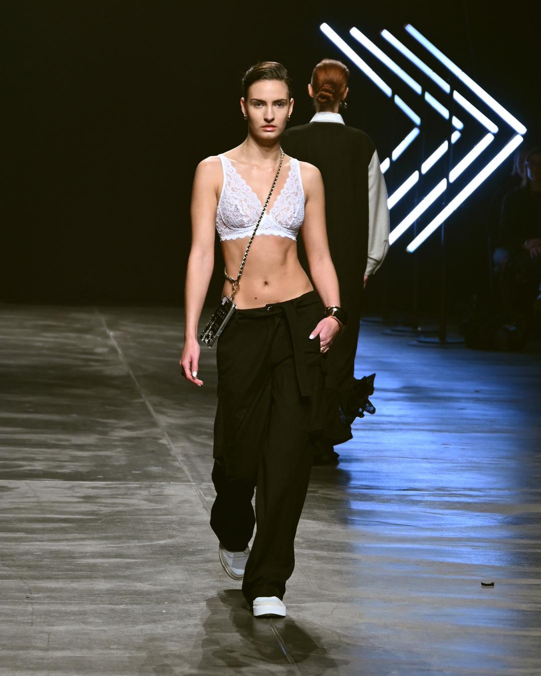 Rebekka Ruétz AW2024 at Berlin Fashion Week Look 30; Runway Photography: The Fashion Fold