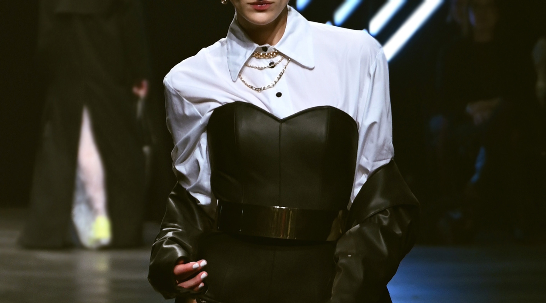 Rebekka Ruétz AW2024 at Berlin Fashion Week Look 33; Runway Photography: The Fashion Fold