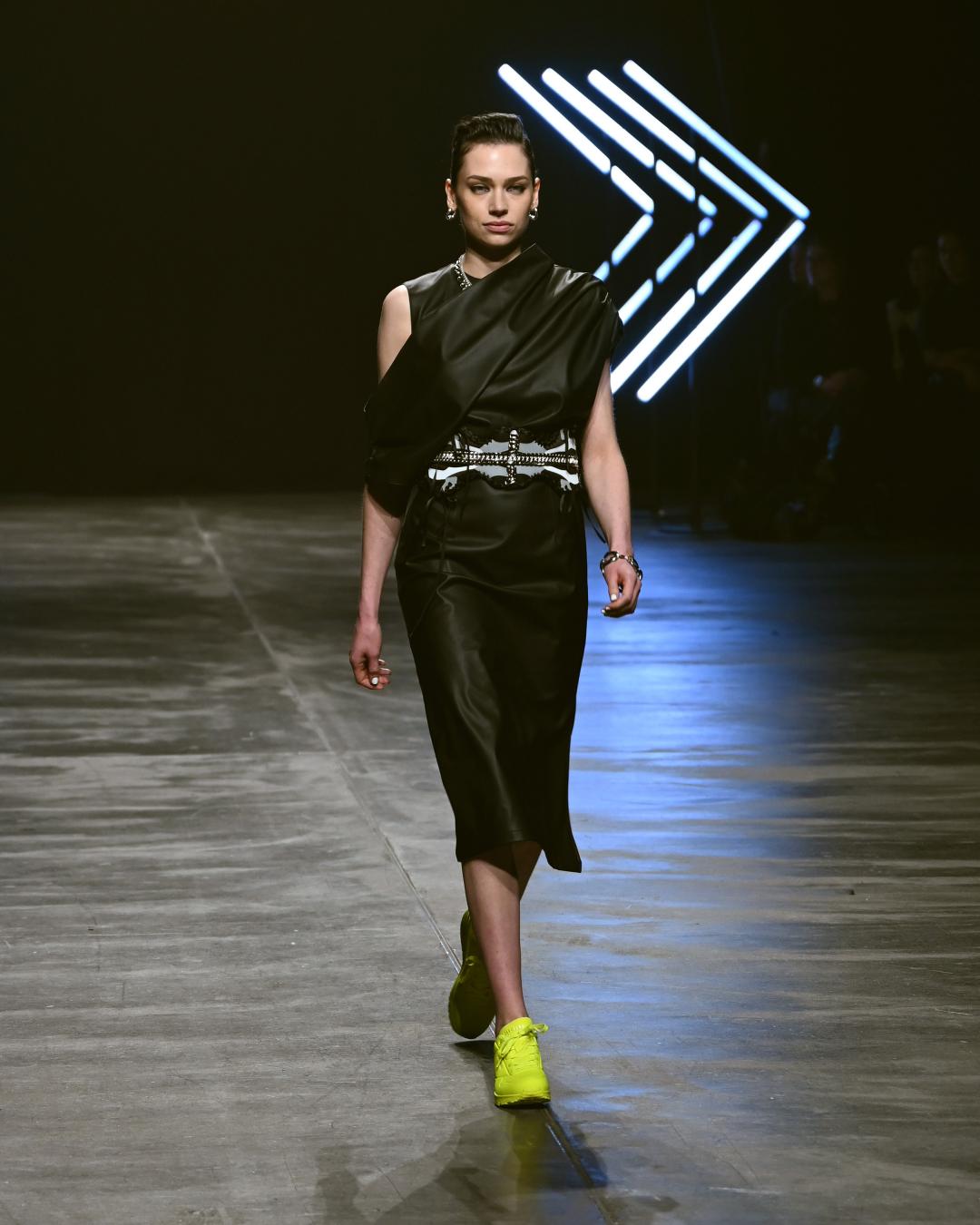 Rebekka Ruétz AW2024 at Berlin Fashion Week Look 3; Runway Photography: The Fashion Fold