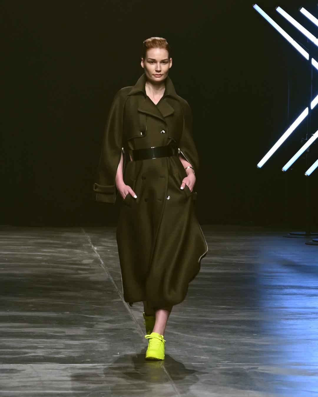 Rebekka Ruétz AW2024 at Berlin Fashion Week Look 9; Runway Photography: The Fashion Fold