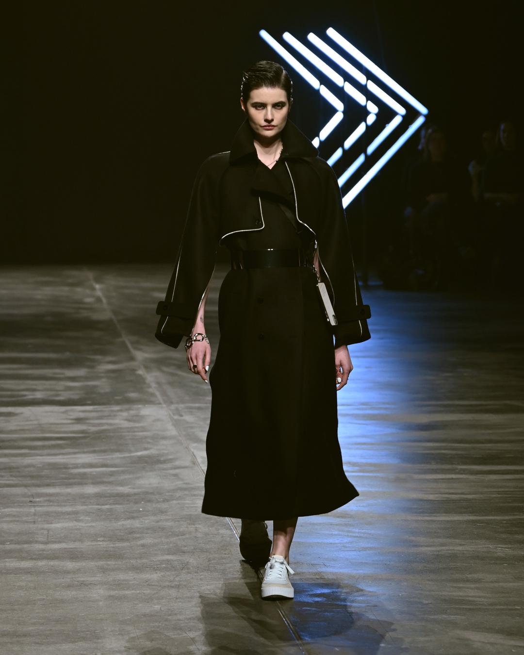 Rebekka Ruétz AW2024 at Berlin Fashion Week Look 37; Runway Photography: The Fashion Fold