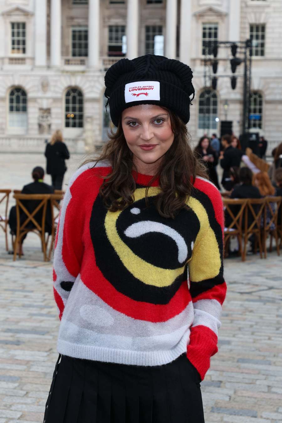 Lara Peake at Charles Jeffrey Loverboy SS2025; Image provided by brand