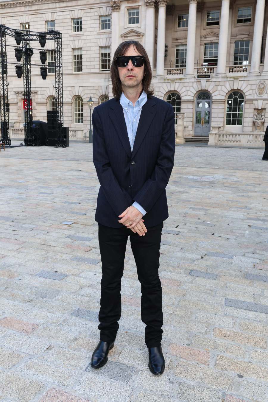 Bobby Gillespie at Charles Jeffrey Loverboy SS2025; Image provided by brand