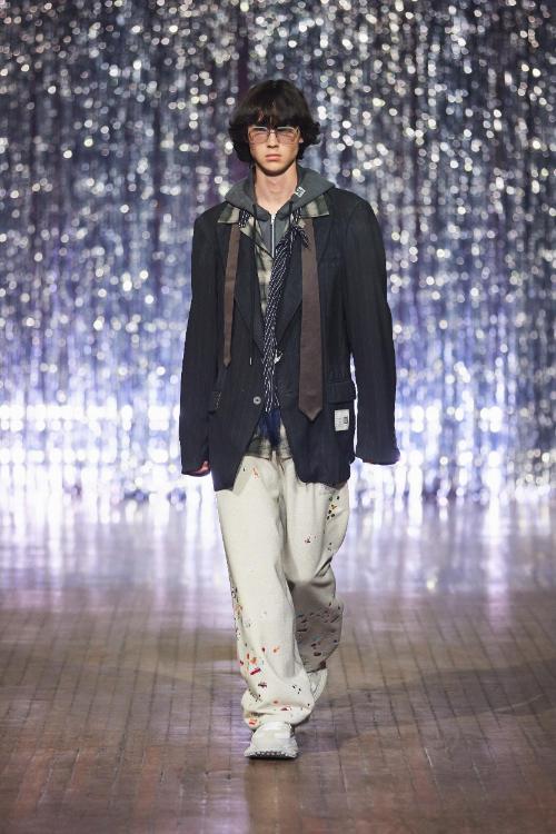 Maison Mihara Yasuhiro SS2025 Menswear Look 1